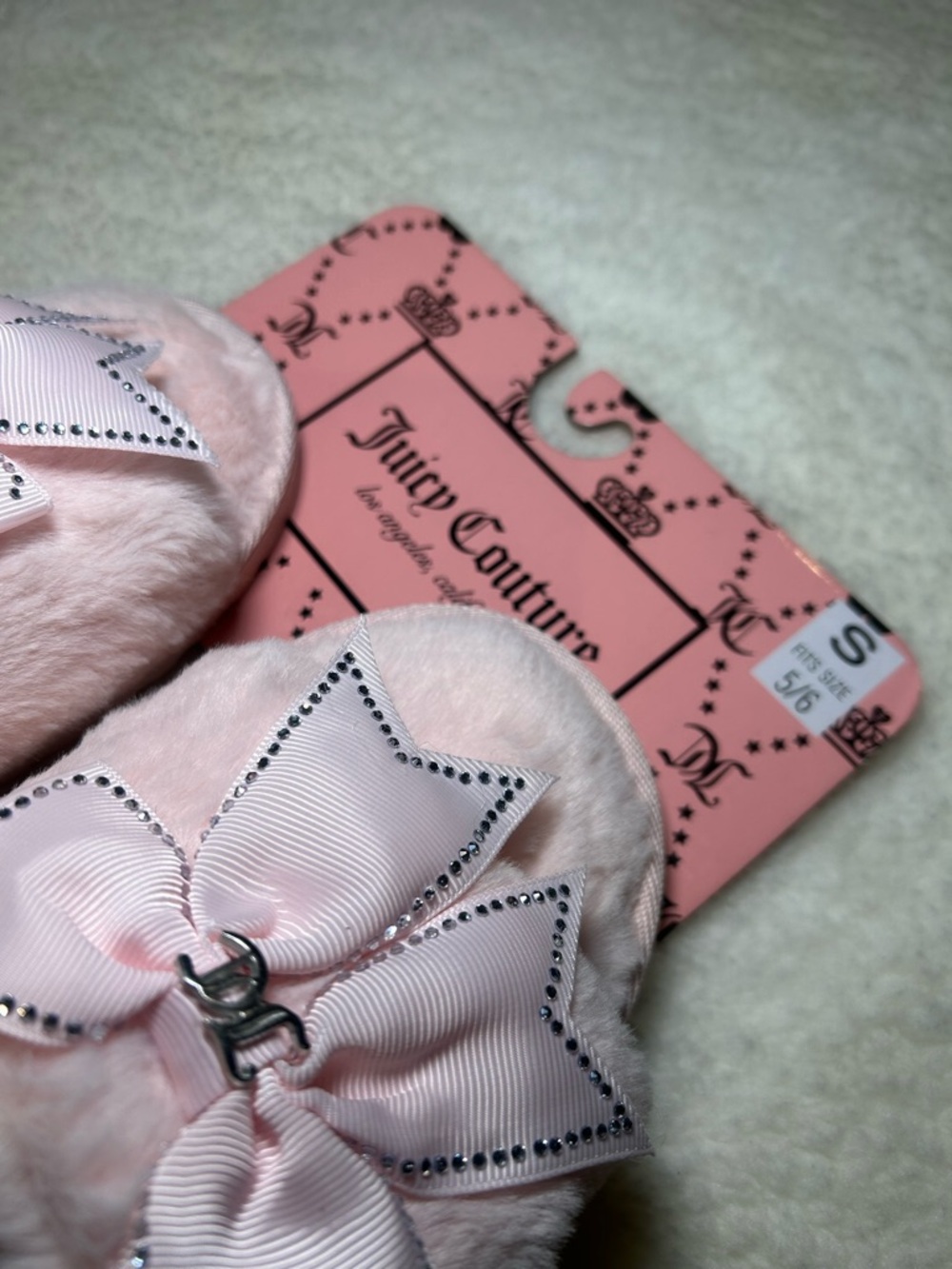 Juicy Couture Home Slippers Small Size - Picture 6 of 8